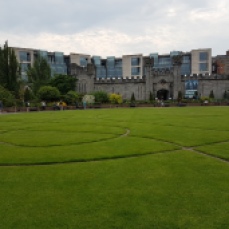 Dublin Castle Garden.