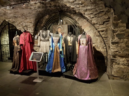 Costumes from the filming of the TV series The Tudors.