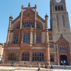 The Guild Hall is the seat of the city government.