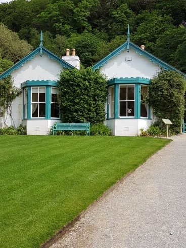 The head-gardener's cottage has been restored.