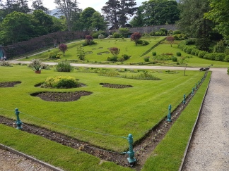 Inside the Victorian Walled Garden at Kylemore Abbey.